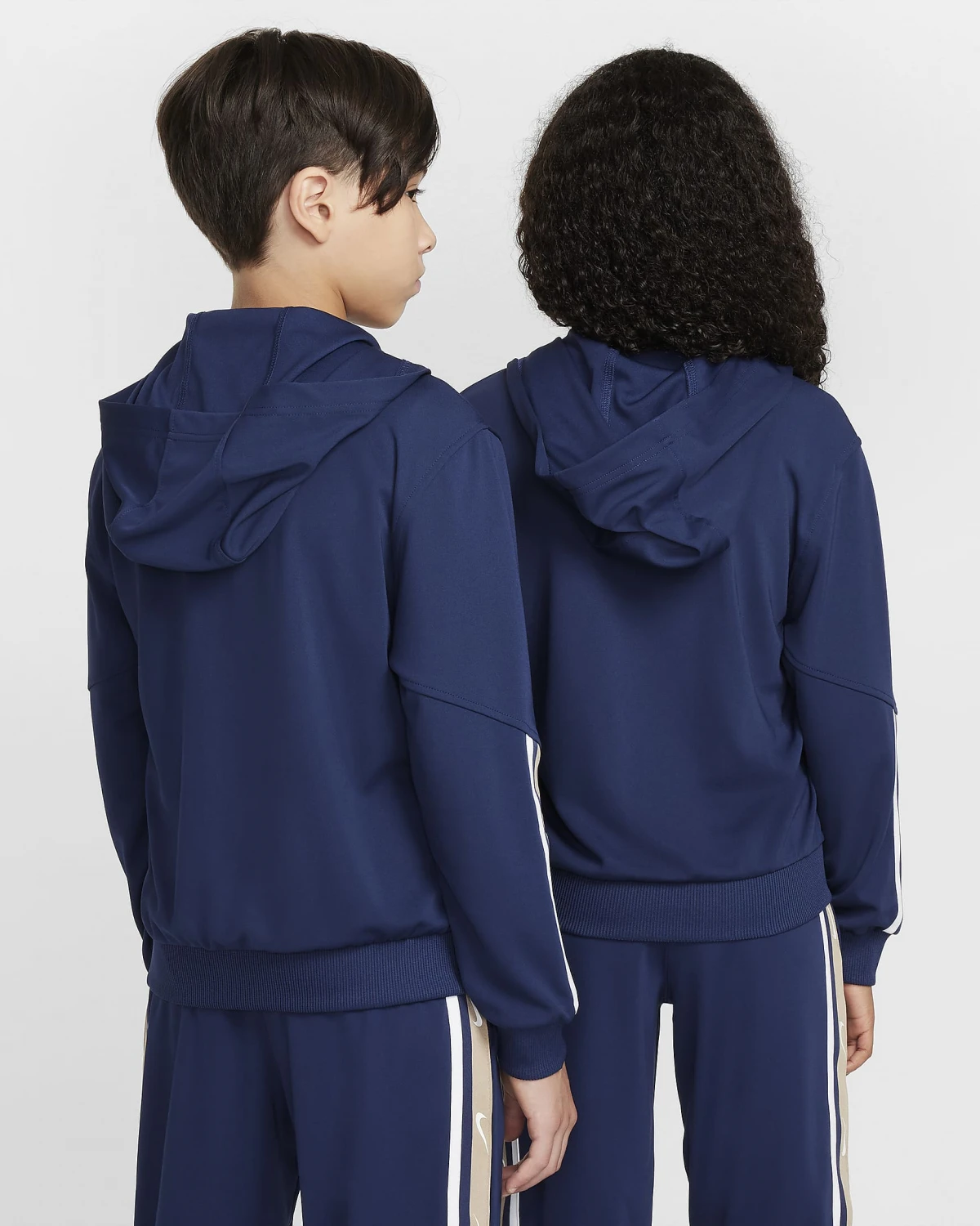 Светр дитячий Nike Nsw Club+ Poly Fz Hoodie Blue (FZ4906-410) — фото 4