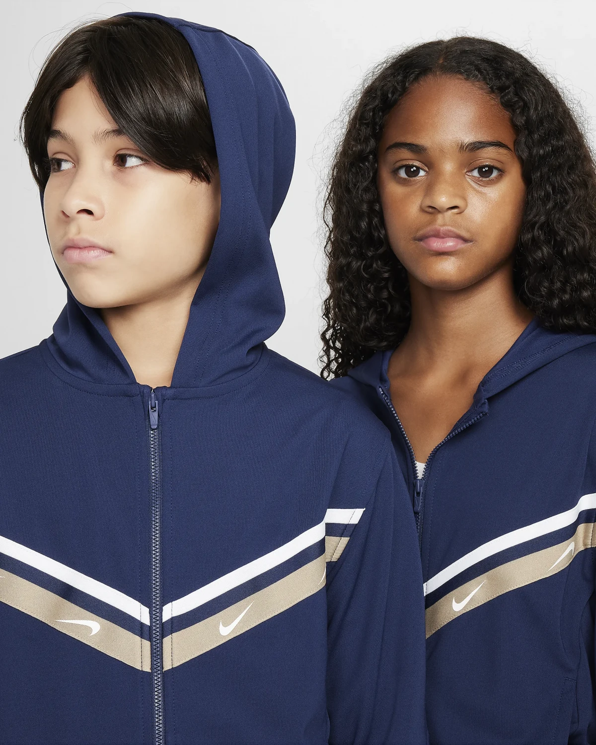 Светр дитячий Nike Nsw Club+ Poly Fz Hoodie Blue (FZ4906-410) — фото 5