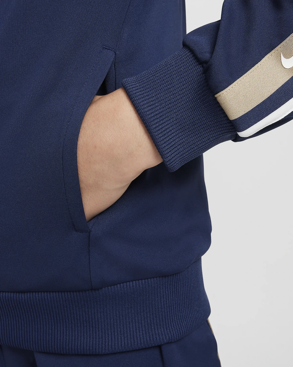 Светр дитячий Nike Nsw Club+ Poly Fz Hoodie Blue (FZ4906-410) — фото 6