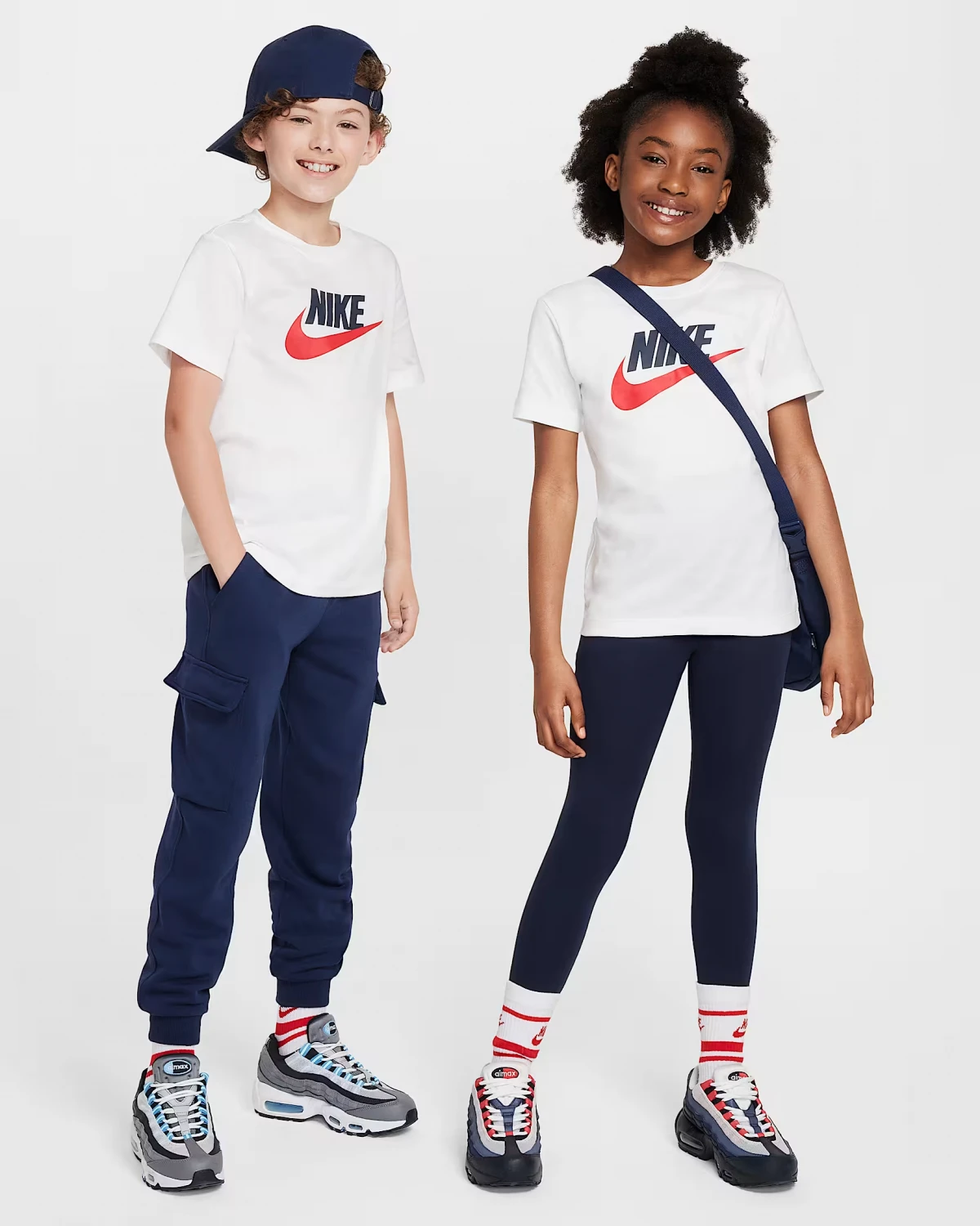 Футболка дитяча Nike Sportswear Futura Tee White (FZ5178-100) — фото 6