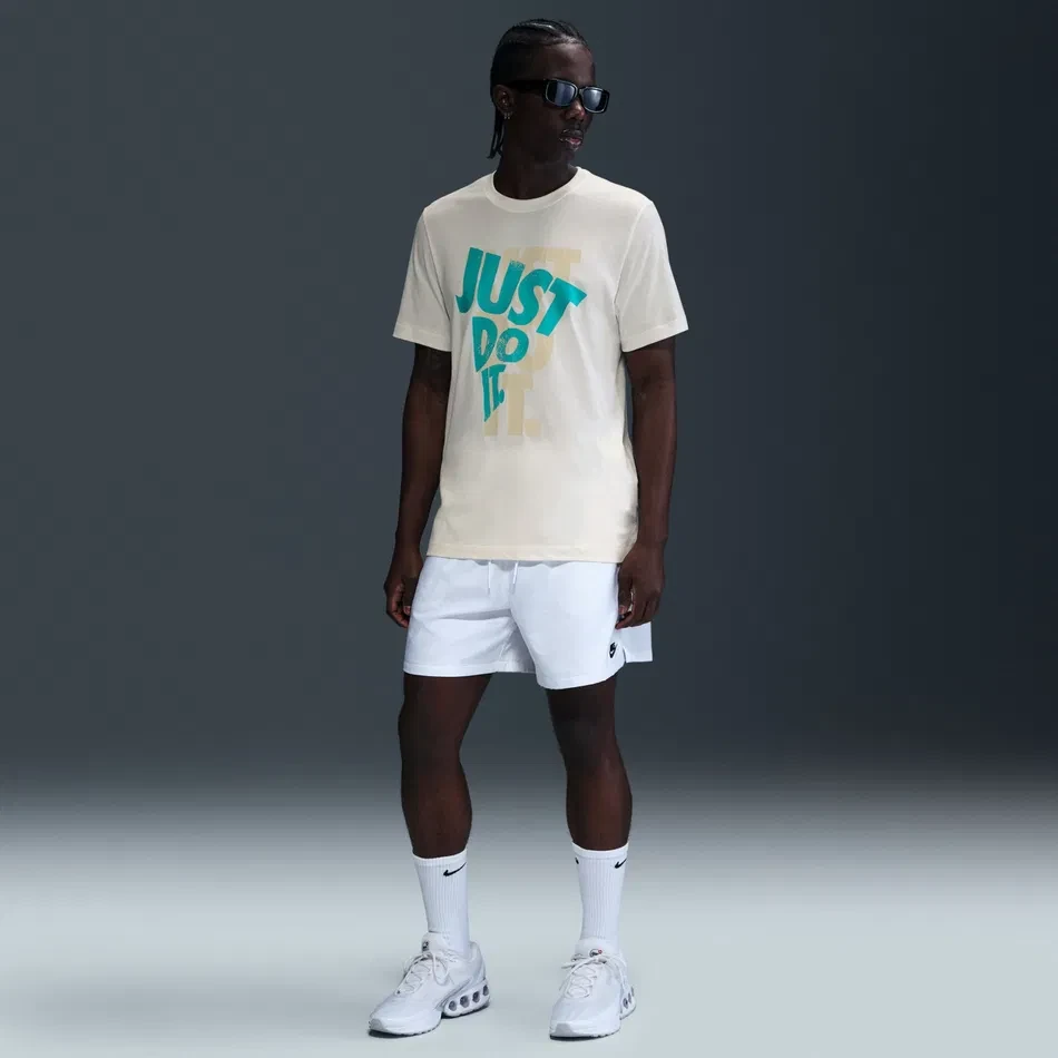 Футболка чоловіча Nike T-Shirt Con Logo Uomo Beige (HJ0554-133) — фото 5