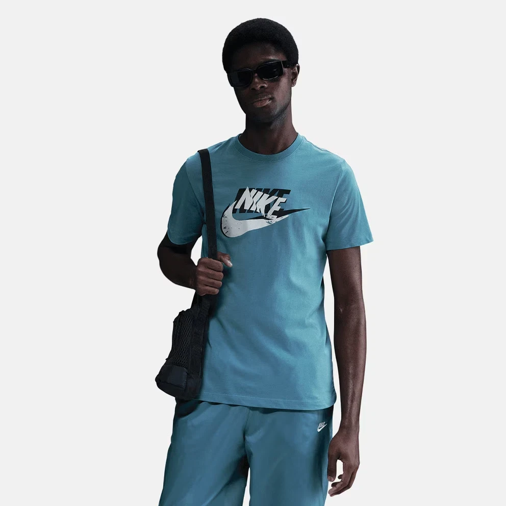 Футболка чоловіча Nike Nsw Tee 12Mo Futura Sp25 Turquoise (HJ0559-464) — фото 1