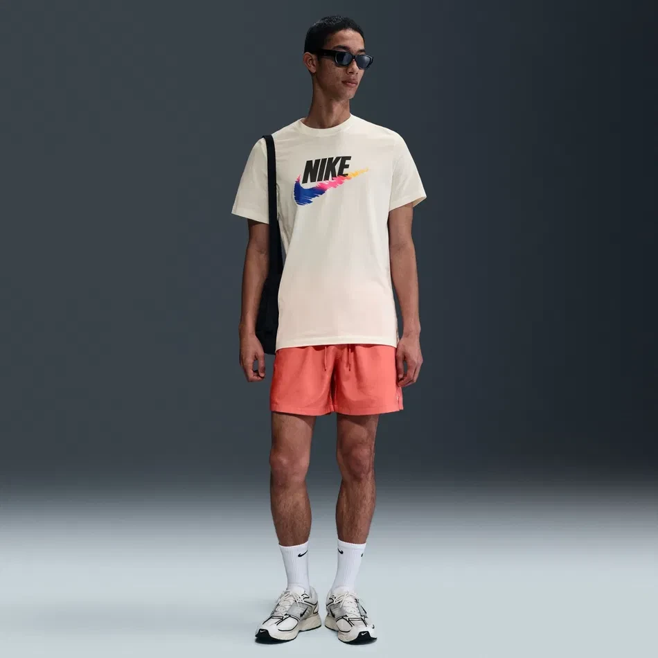 Футболка чоловіча Nike Nsw Tee 6Mo Ftra Sp25 Beige (HJ0568-133) — фото 5