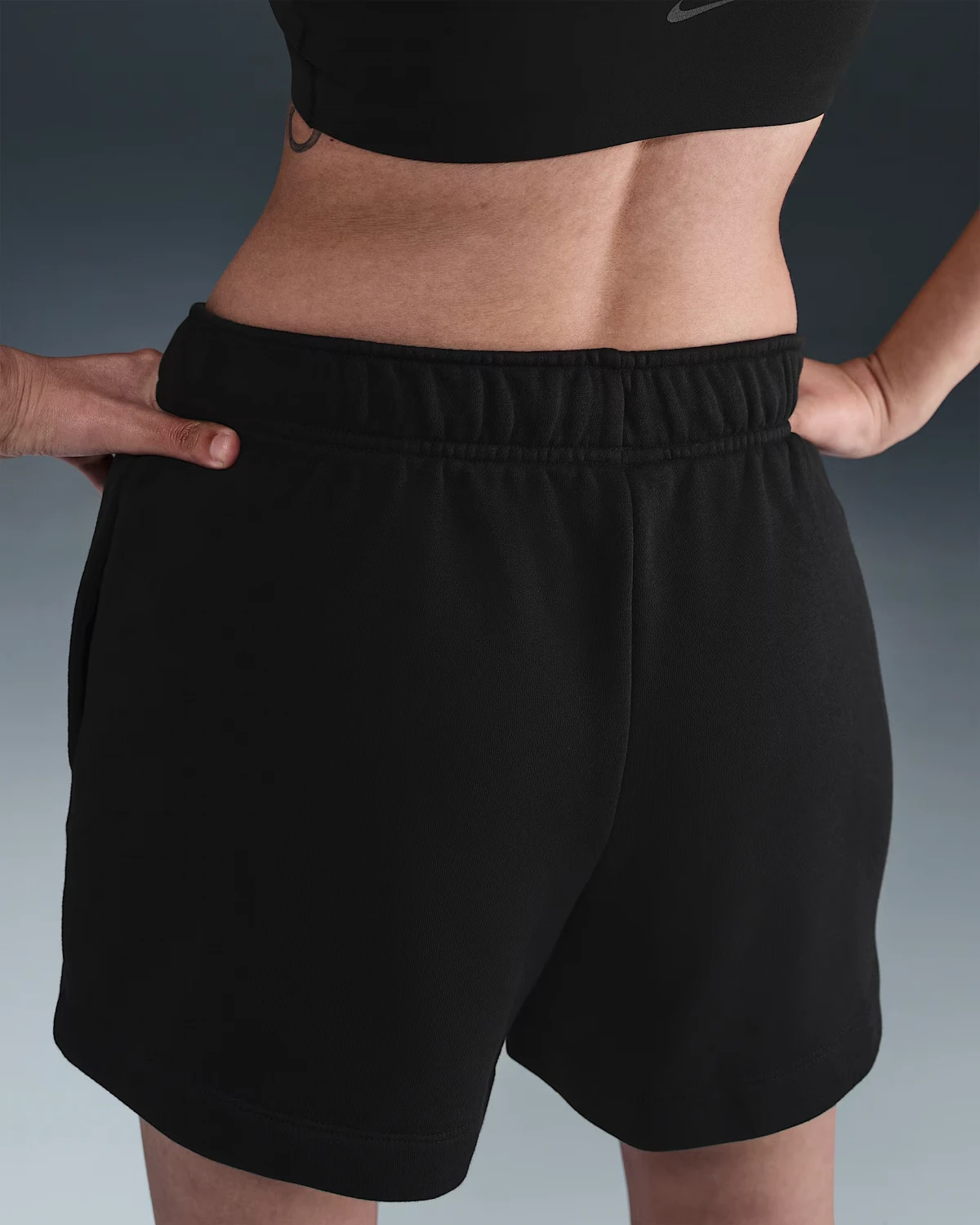 Шорти жіночі Nike Sportswear Club Fleece Graphic Shorts (HJ1282-010) — фото 5