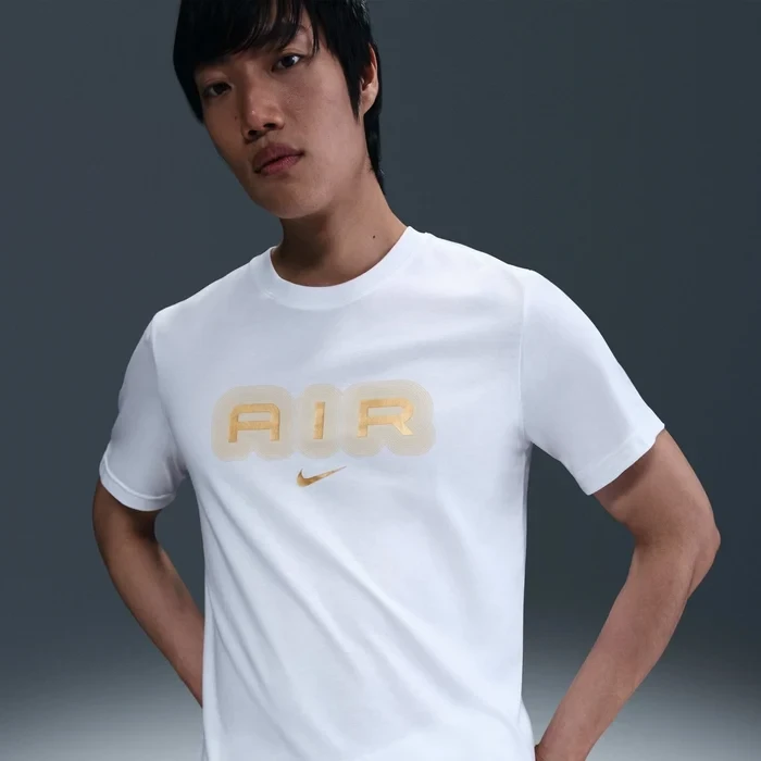 Футболка чоловіча Nike Air Graphic White (HM0185-102) — фото 1