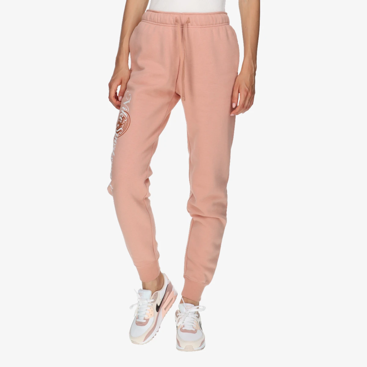 Брюки жіночі Nike Club Flc Gx Peach (HV2346-688) — фото 1