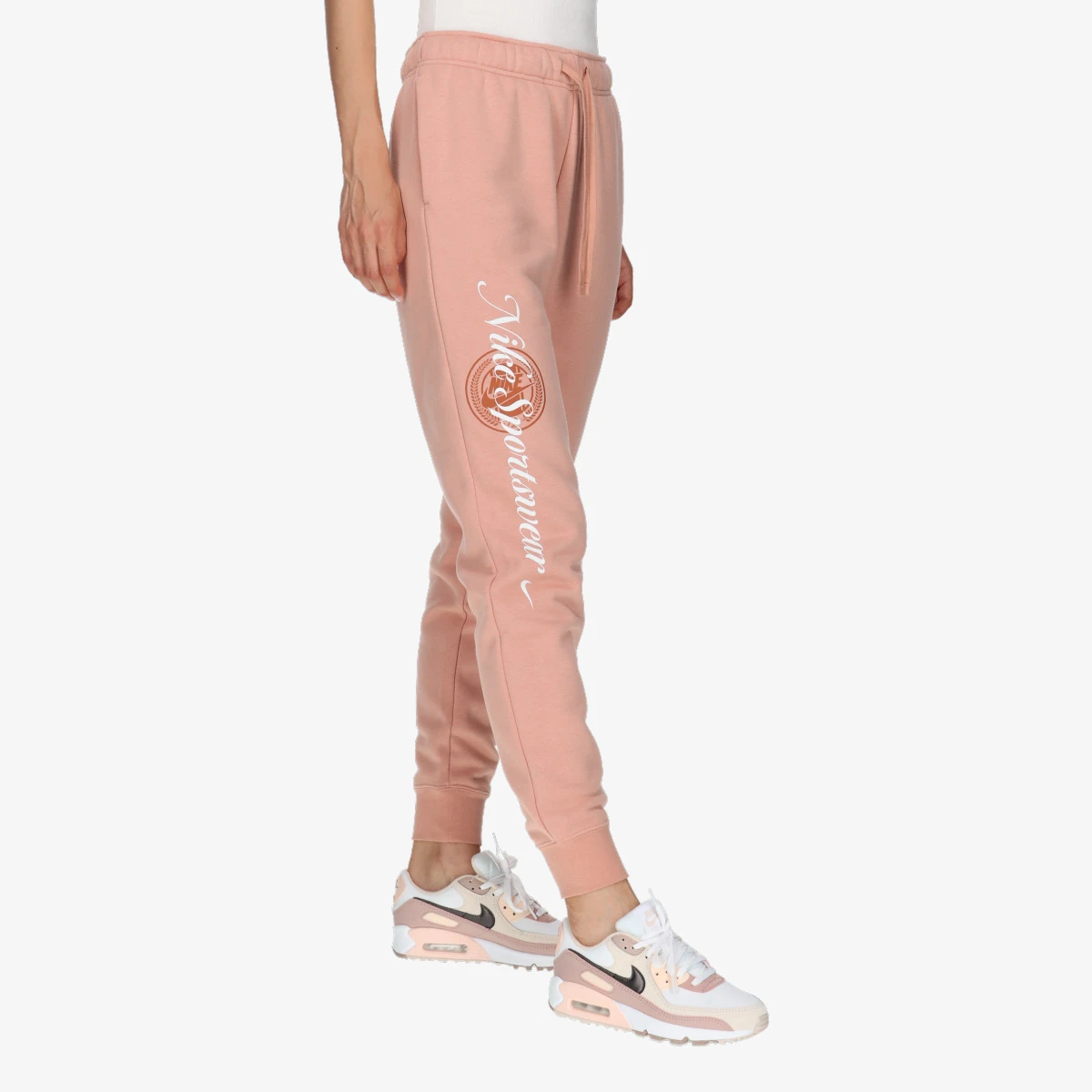 Брюки жіночі Nike Club Flc Gx Peach (HV2346-688) — фото 3