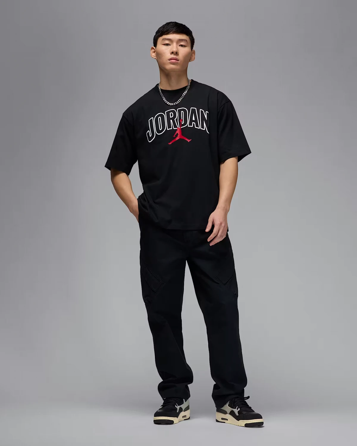 Футболка чоловіча Nike Air Wordmark T-Shirt (IB7347-010) — фото 5