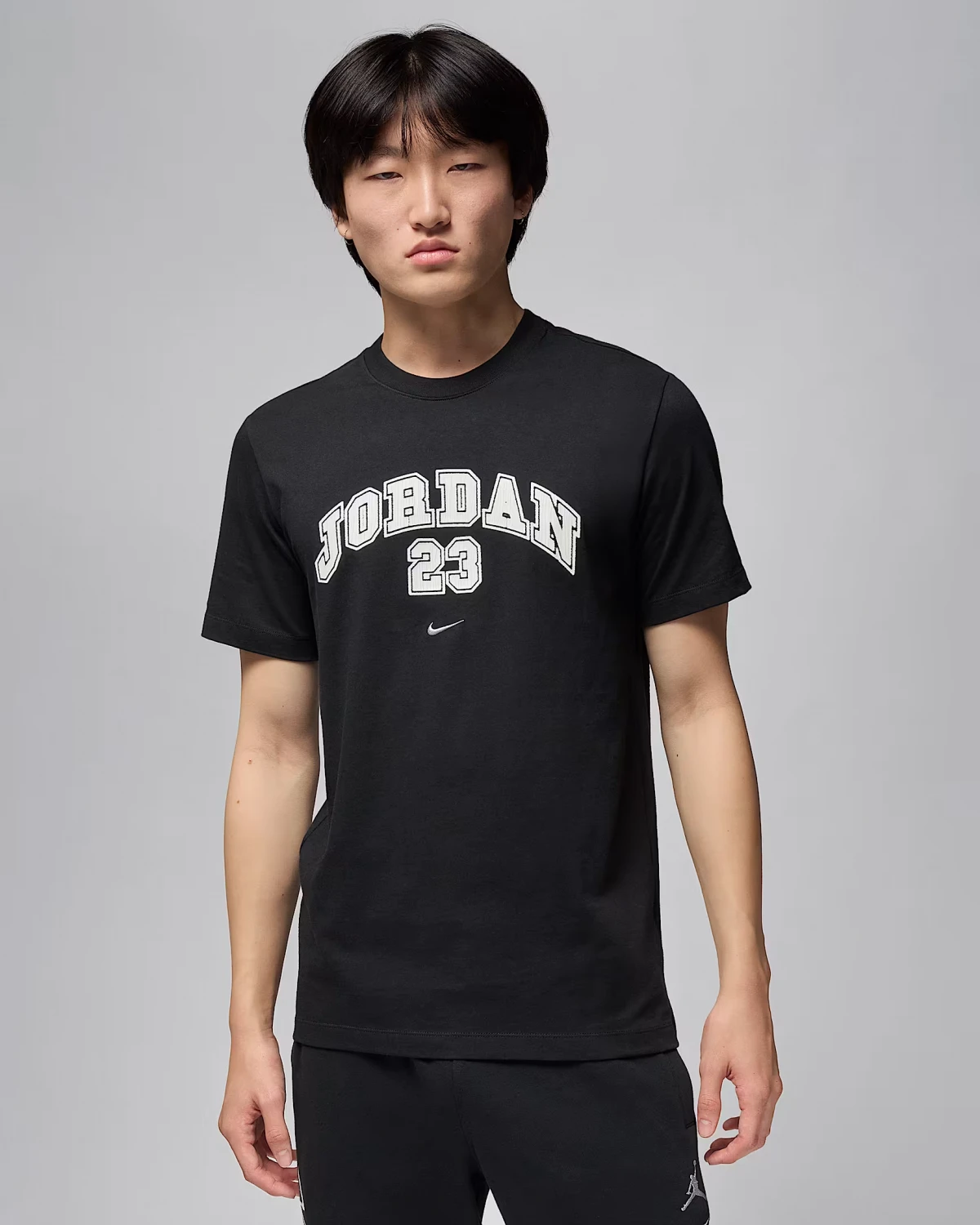 Футболка чоловіча Jordan Mvp Wm Ss Crew Black (IB7524-010) — фото 1