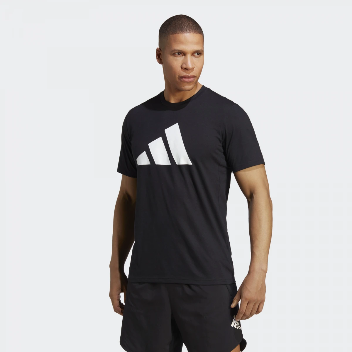 Футболка чоловіча Adidas Train Essentials Feelready Logo Performance (IB8273) — фото 1
