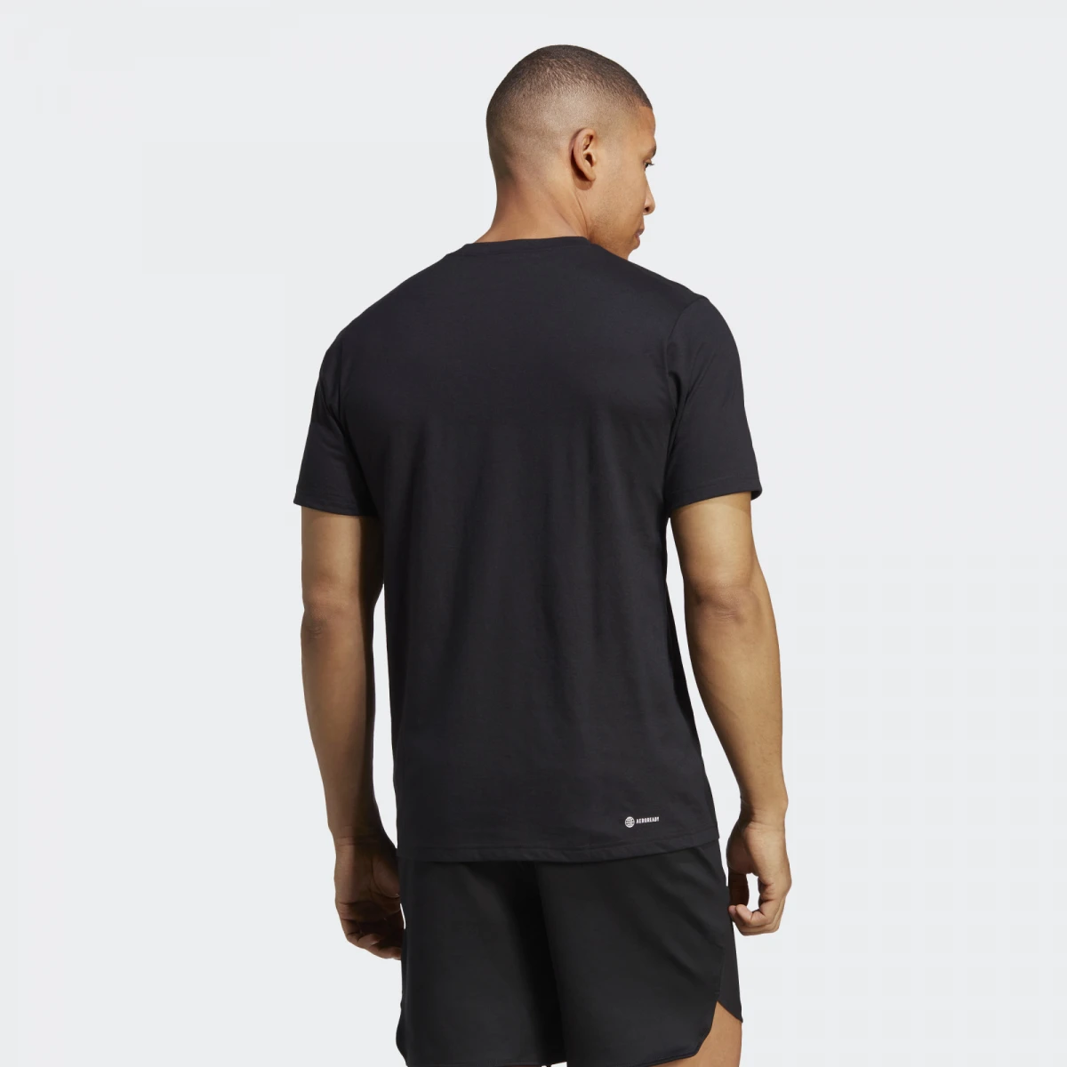 Футболка чоловіча Adidas Train Essentials Feelready Logo Performance (IB8273) — фото 3