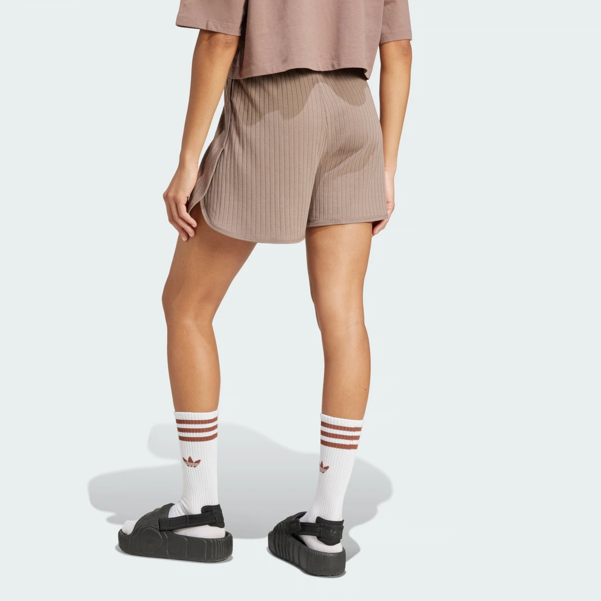 Шорти жіночі Adidas Essentials Wide Rib (JD1484) — фото 3
