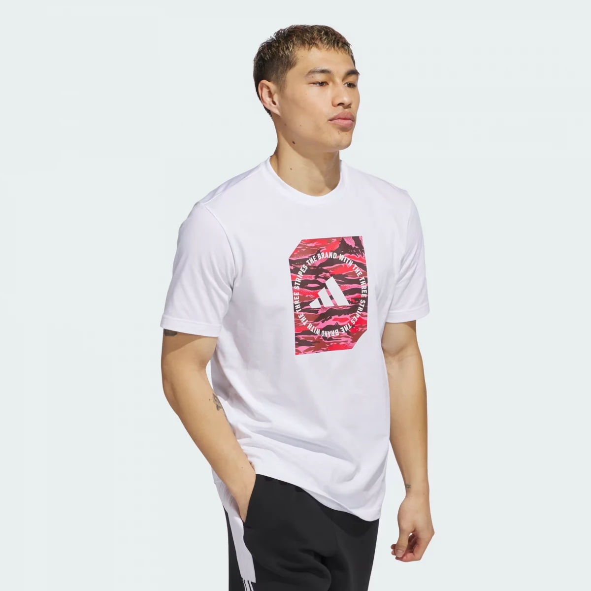 Футболка чоловіча Adidas Shape Graphic Tee (JI6763) — фото 3