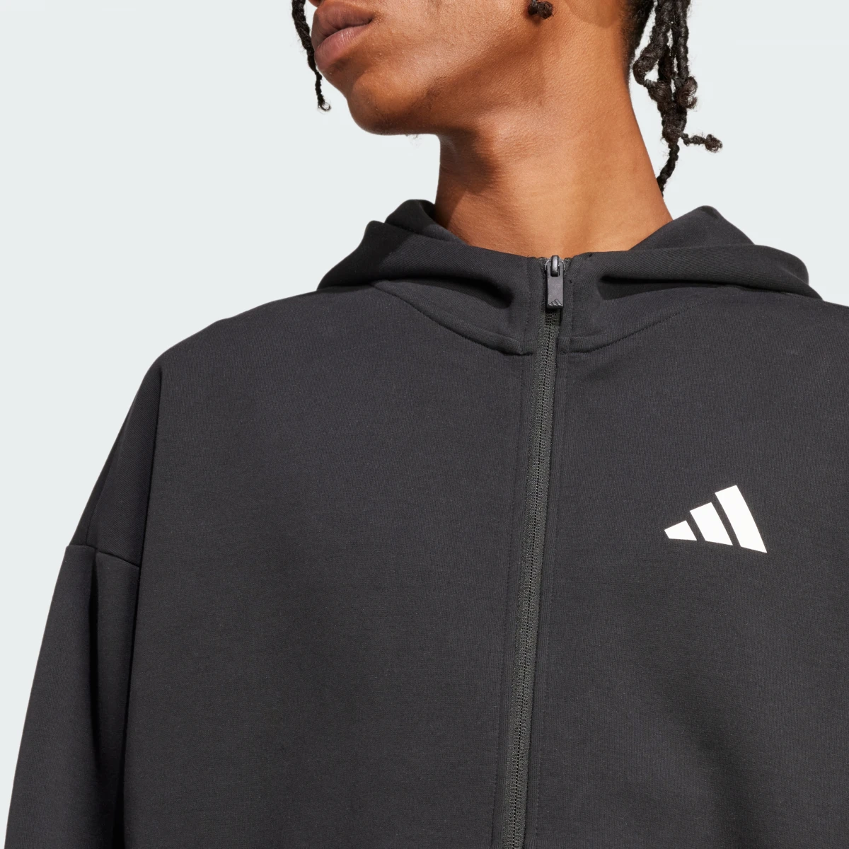 Кофта чоловіча Adidas Future Icons Small Logo Full-Zip (JI8768) — фото 4