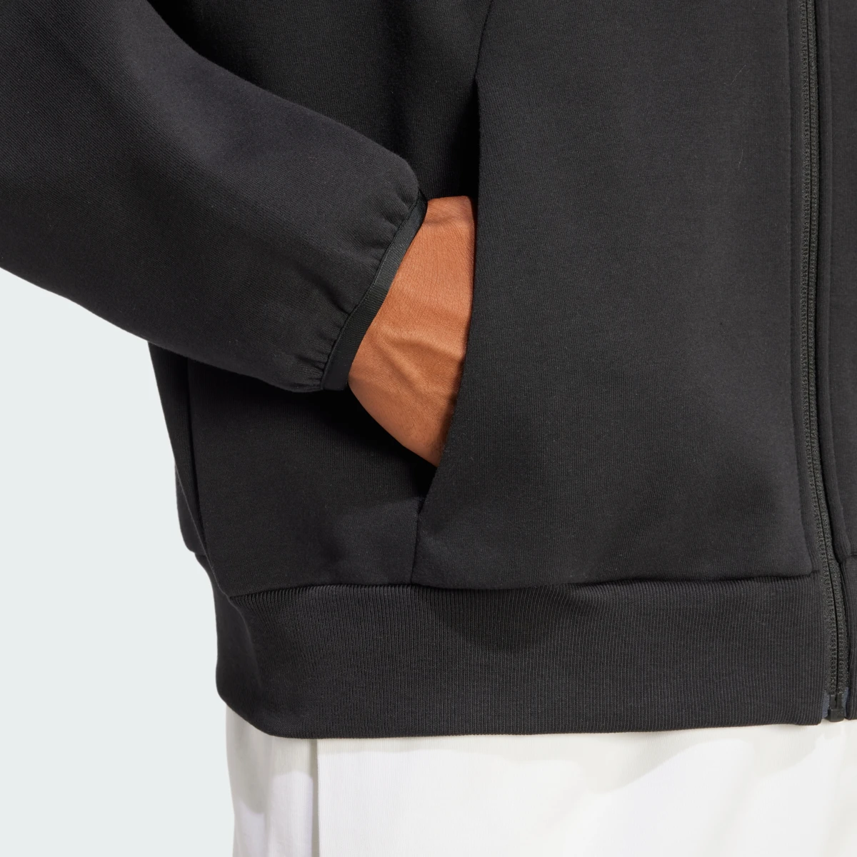Кофта чоловіча Adidas Future Icons Small Logo Full-Zip (JI8768) — фото 5