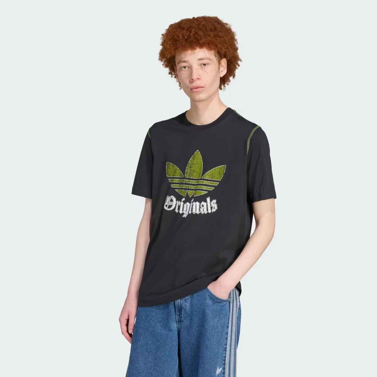 Футболка чоловіча Adidas Distressed Graphic (JY2761) — фото 1
