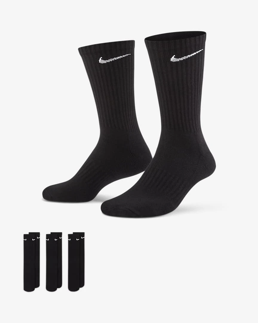 Шкарпетки Nike U NK EVERYDAY CUSH CREW 3 пари — фото 1