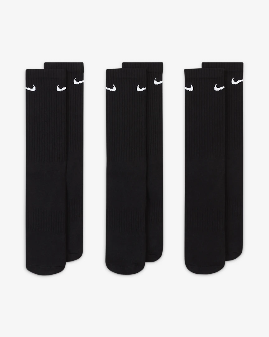 Шкарпетки Nike U NK EVERYDAY CUSH CREW 3 пари — фото 2