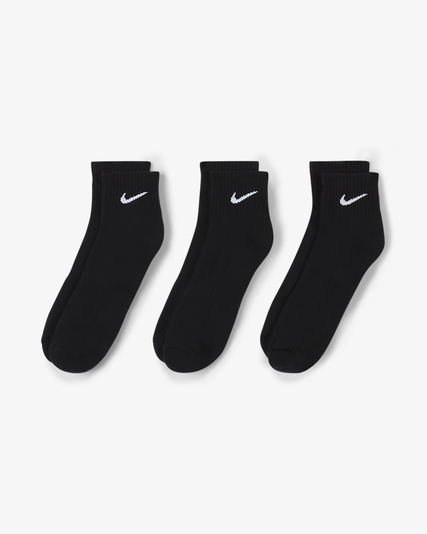 Шкарпетки Nike U NK EVERYDAY CUSH ANKLE 3 пари — фото 2
