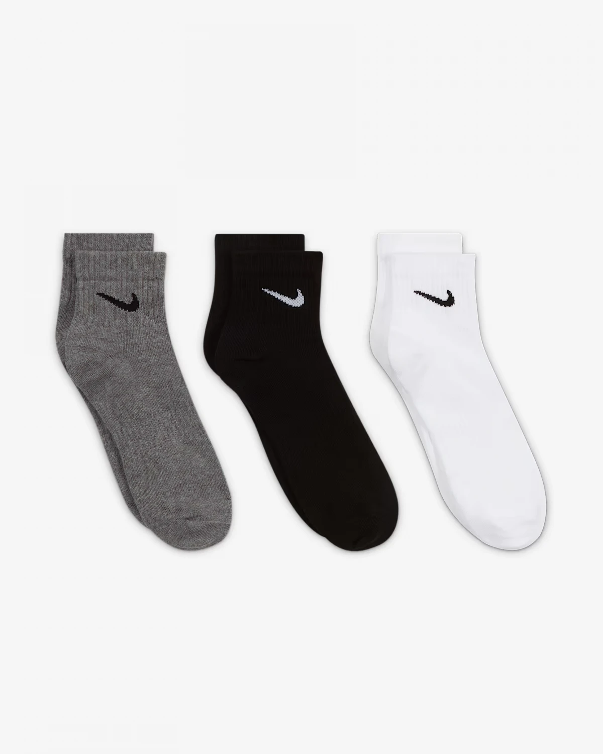 Шкарпетки Nike U NK EVERYDAY LTWT ANKLE 3 пари — фото 2