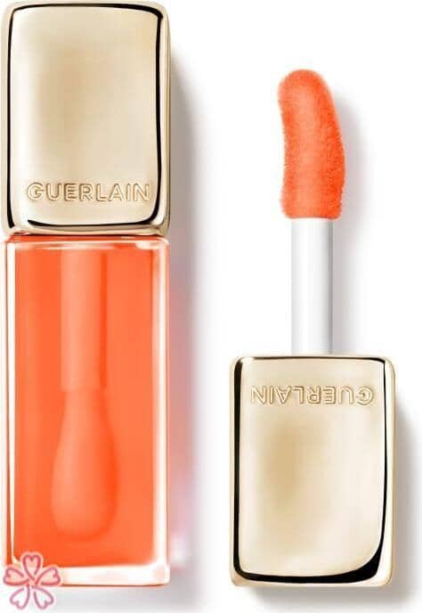 Олія для губ Guerlain Kisskiss Bee Glow Oil 9.5 мл 319 Peach Glow — фото 1