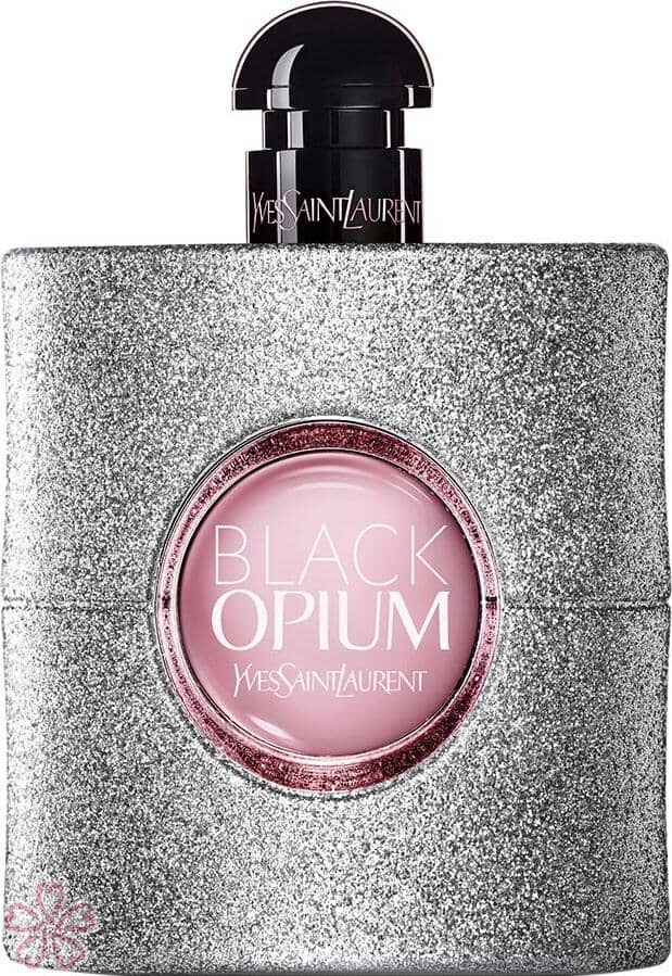 Парфюмированная вода для женщин Yves Saint Laurent Black Opium Glitter 50 мл — фото 3