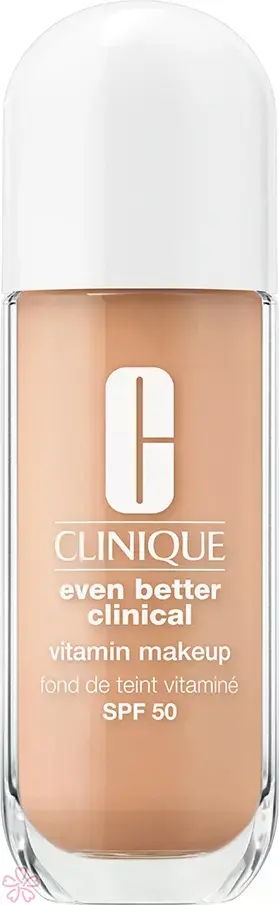 Витаминное тональное средство для макияжа с SPF50 Clinique Even Better Clinical Vitamin Makeup SPF 50 30 мл 2 Light Medium Cool
