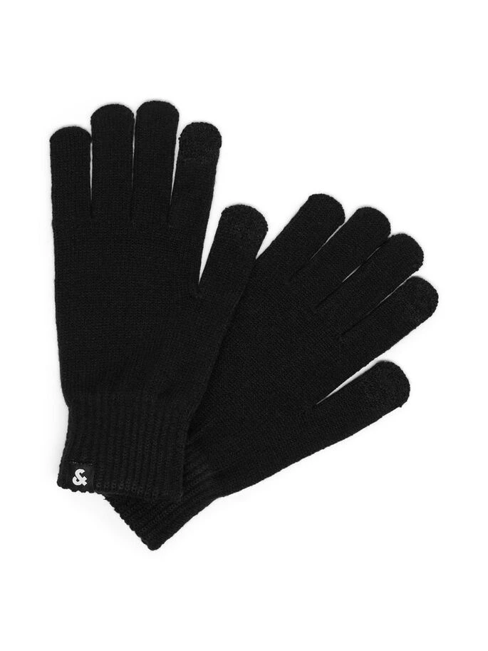 Рукавиці JACBARRY KNITTED GLOVES NOOS 12159459-Black Jack & Jones ONE SIZE Чорний — фото 3