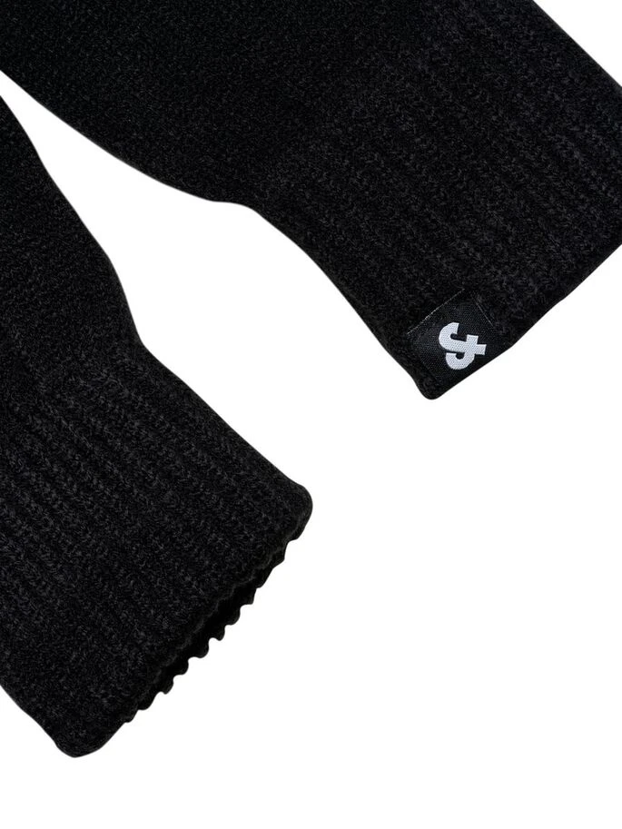 Рукавиці JACBARRY KNITTED GLOVES NOOS 12159459-Black Jack & Jones ONE SIZE Чорний — фото 4