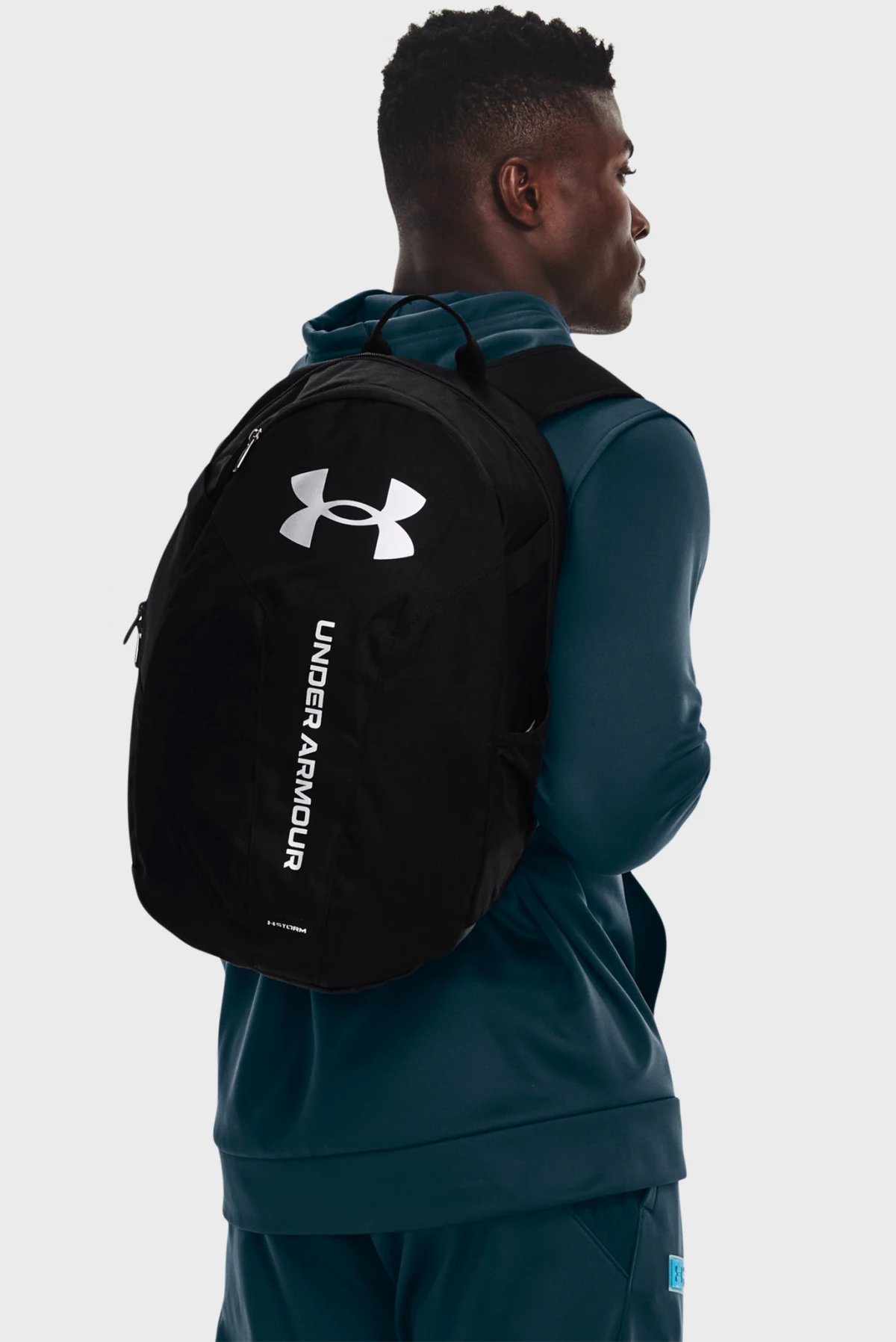 Рюкзак UA Hustle Lite Backpack 1364180-002 Under Armour OSFA Чорний — фото 7
