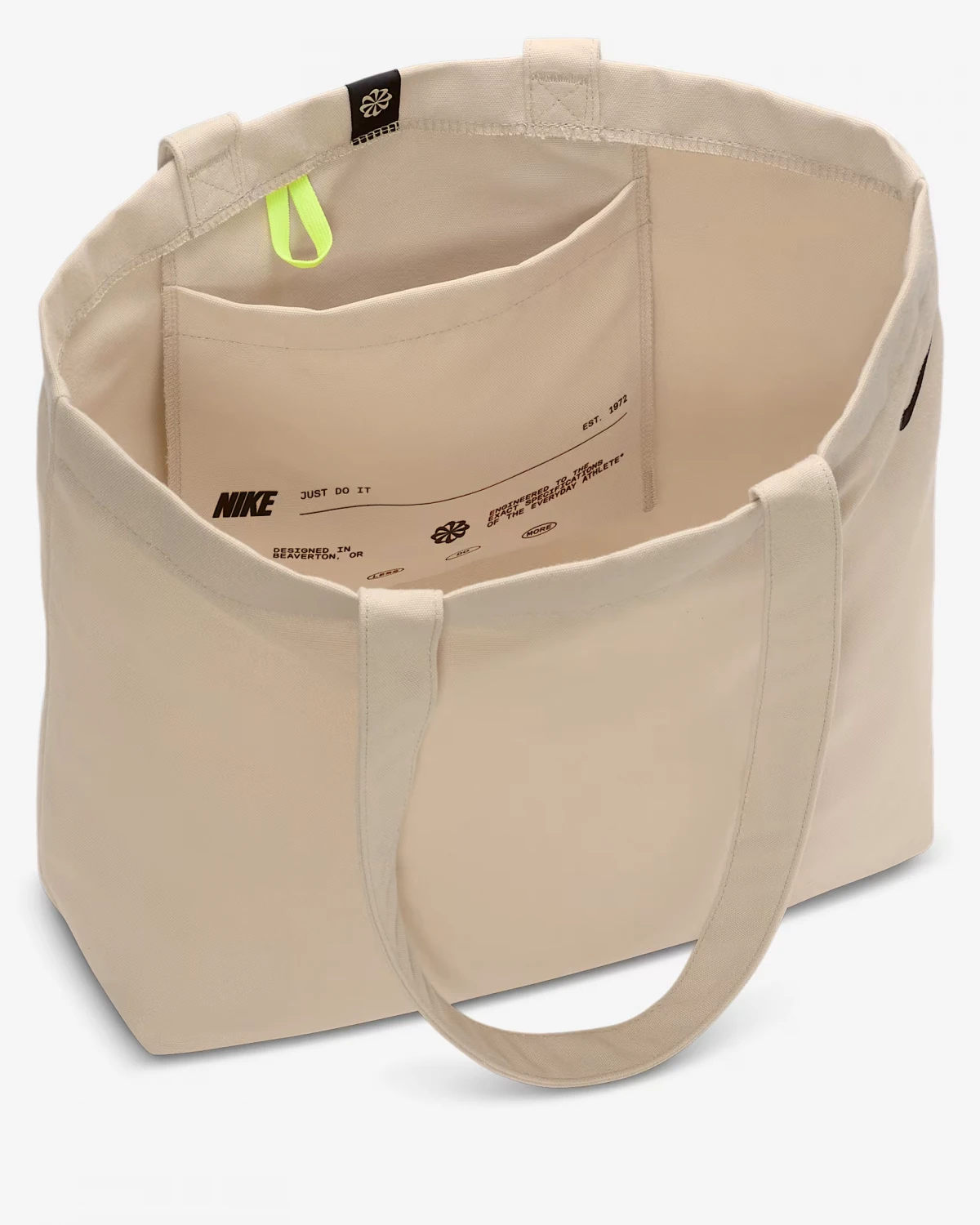 Сумка NK HERITAGE TOTE 2.0 FZ1320-120 Nike MISC Бежевий — фото 4