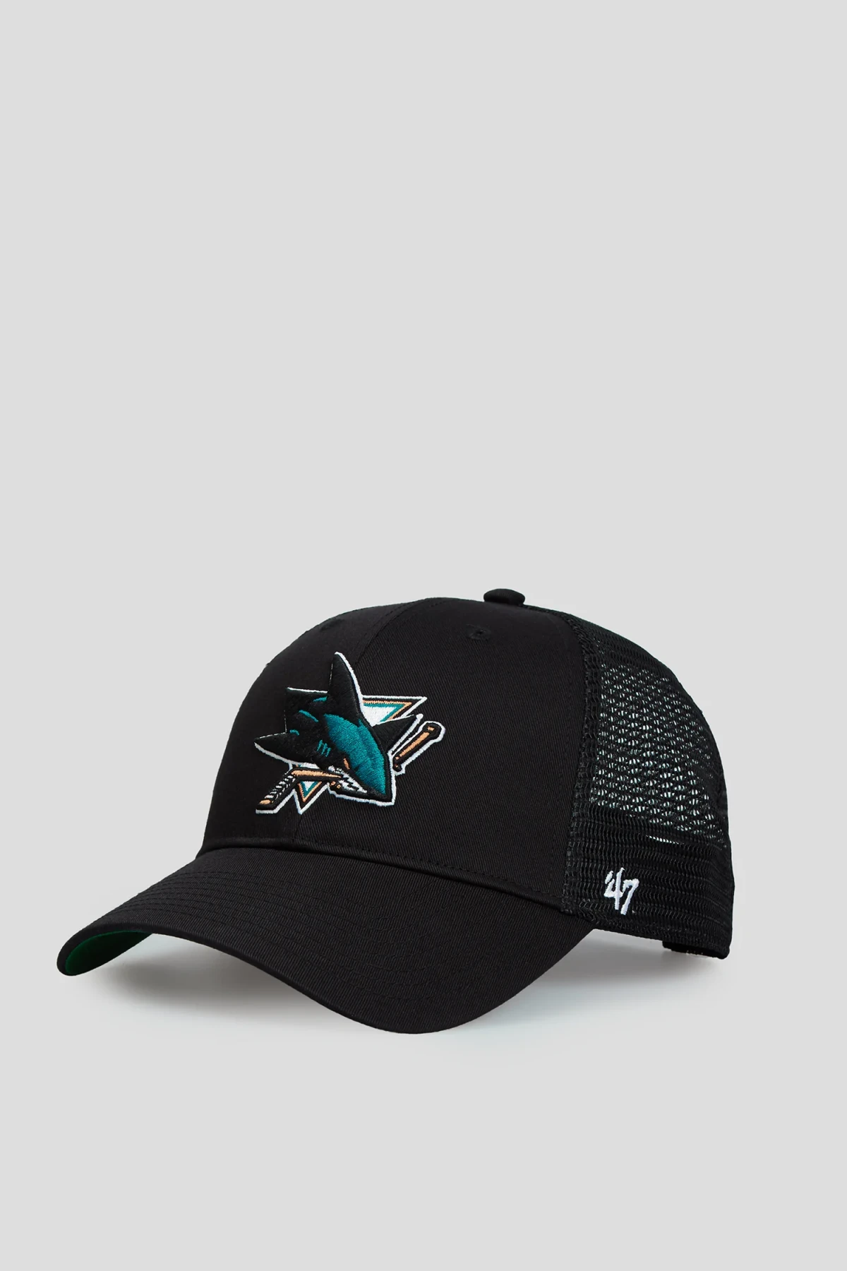 Кепка SAN JOSE SHARKS BRANSON MESH H-BRANS22CTP-BK 47 Brand UNI Чорний — фото 2