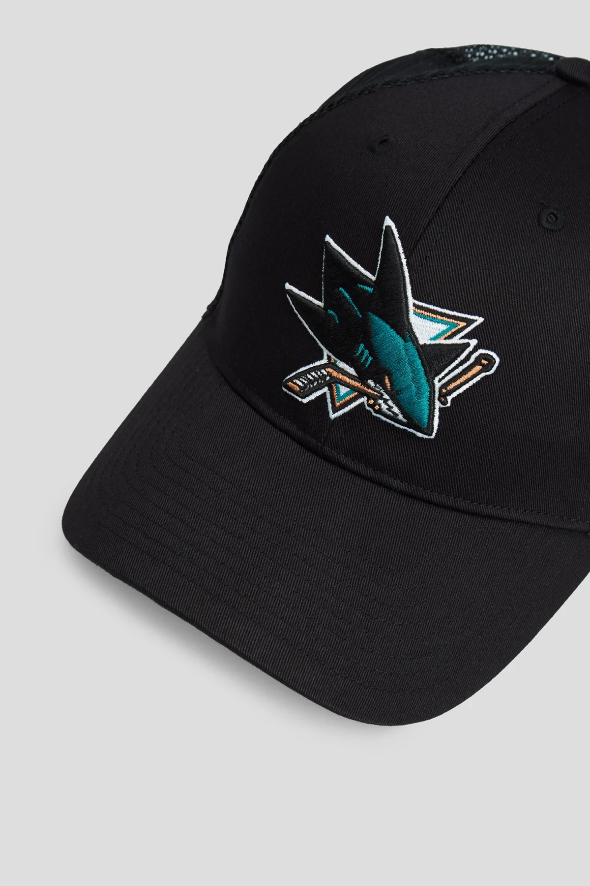 Кепка SAN JOSE SHARKS BRANSON MESH H-BRANS22CTP-BK 47 Brand UNI Чорний — фото 4