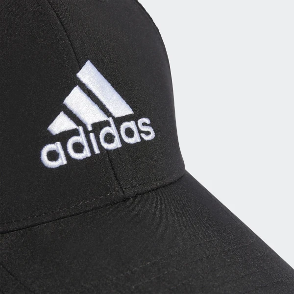 Бейсболка EMBROIDERED LOGO LIGHTWEIGHT IB3244 Adidas OSFM Чорний — фото 4