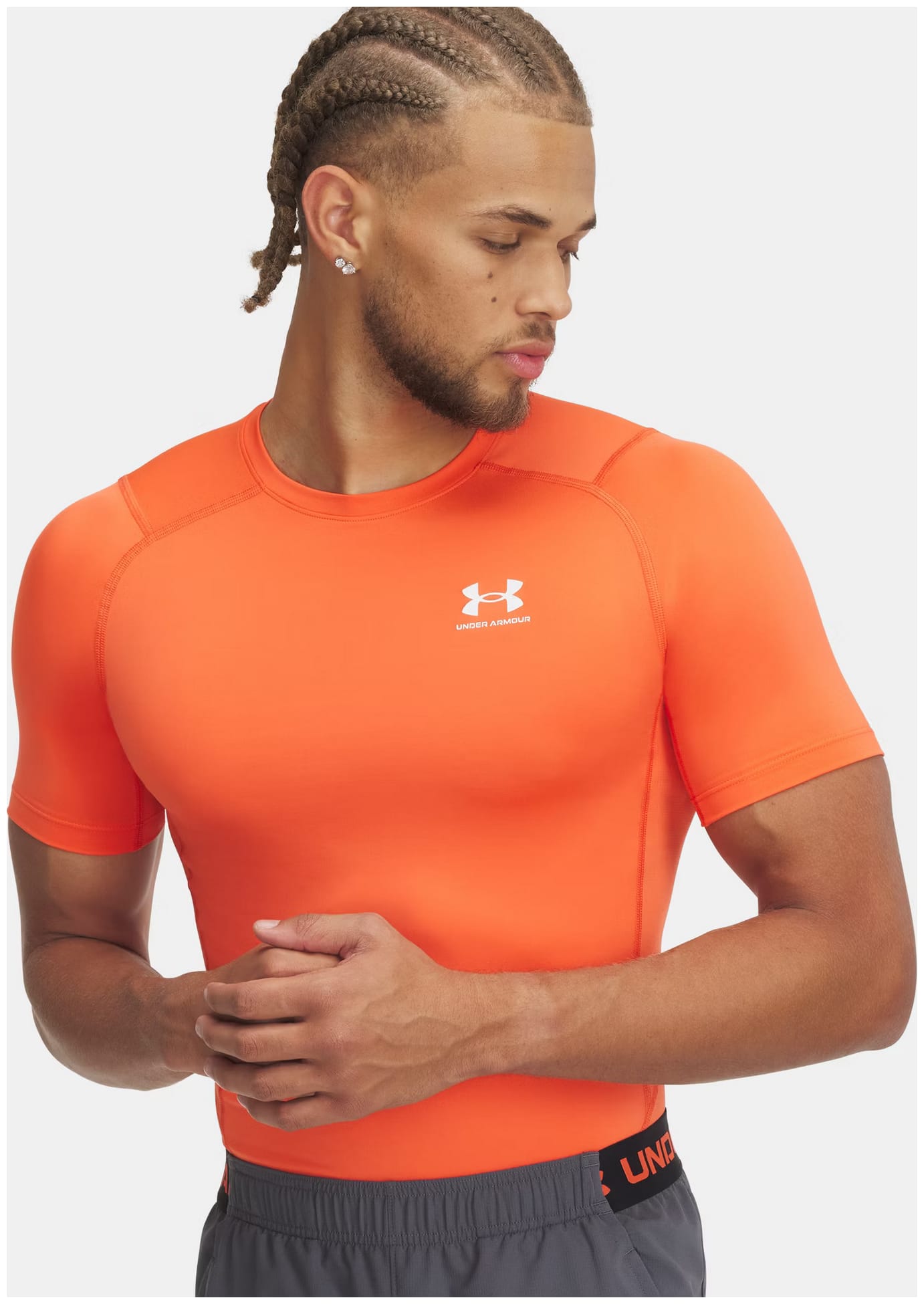 Футболка чоловіча Under Armour Ua Hg Armour Comp Ss (1361518-847) — фото 1
