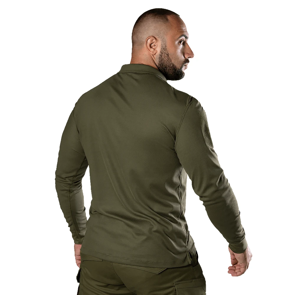 Поло Camotec Army ID Long CoolPass Pique LT — фото 1