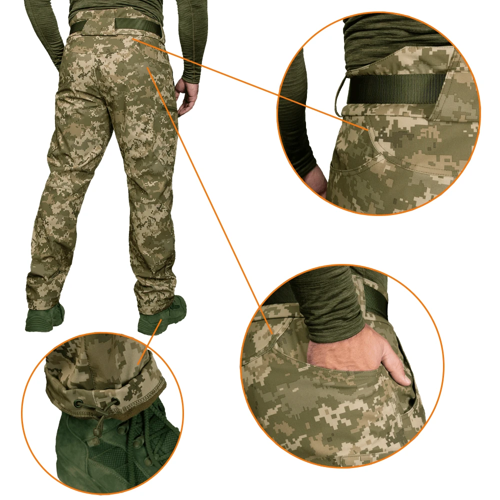 Штани Camotec SoftShell Vent 2.0 — фото 6