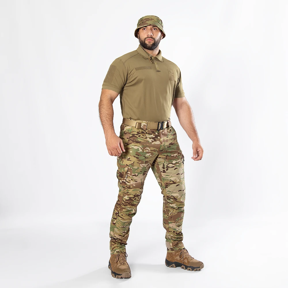 Поло Camotec Army ID 2.0 CoolPass Pique LT — фото 1