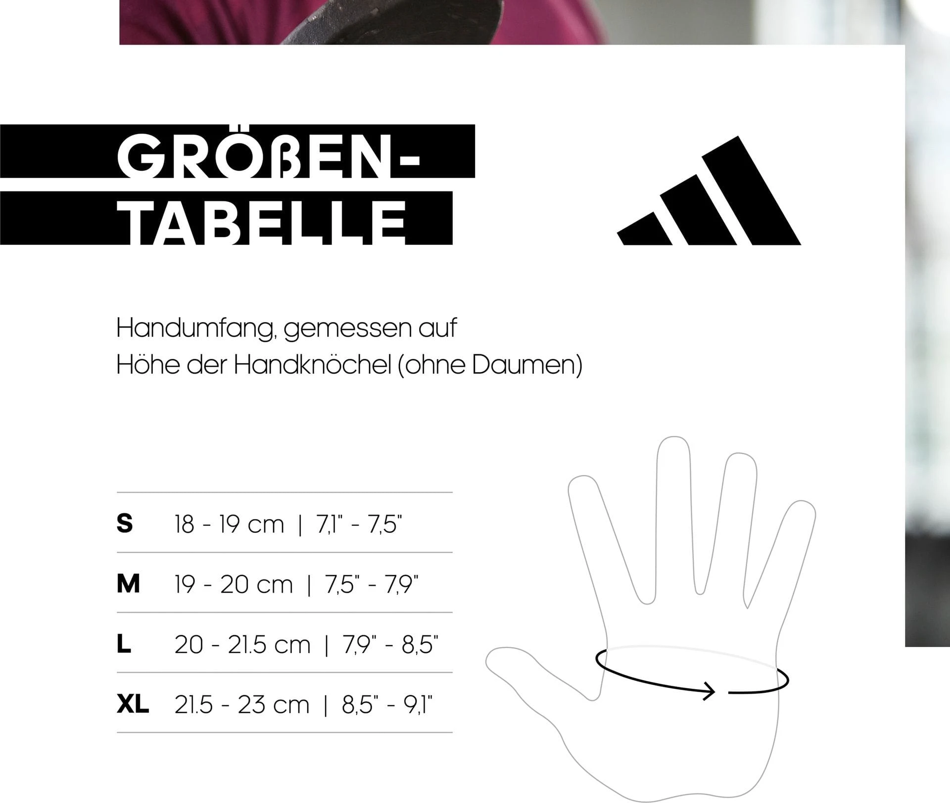 Рукавиці для тренінгу Adidas Full Finger Essential,M (ADGB-12824-NL) — фото 9