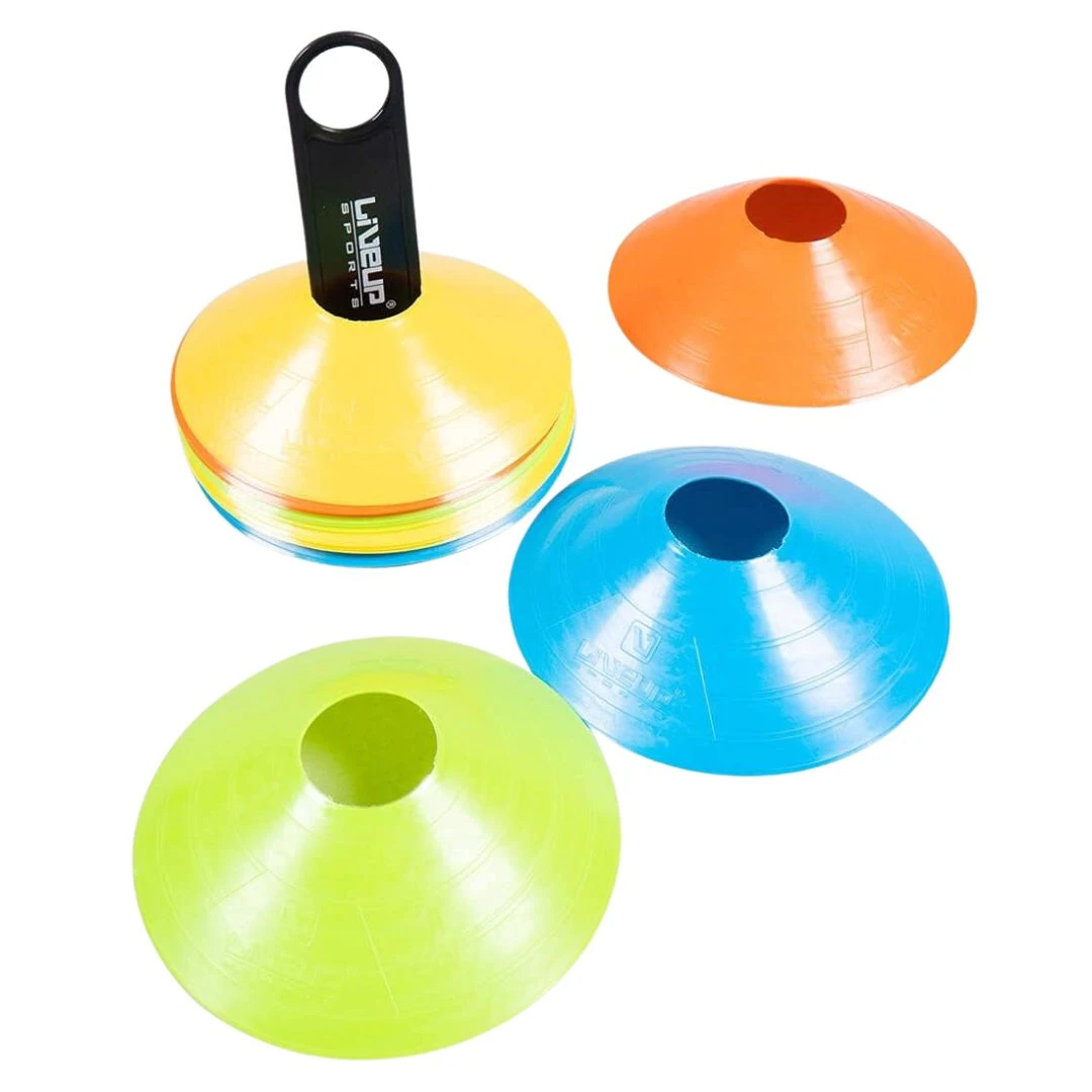 LiveUp Agility Cones With Rack - Набор фишек с подставкой 20 штук — фото 5