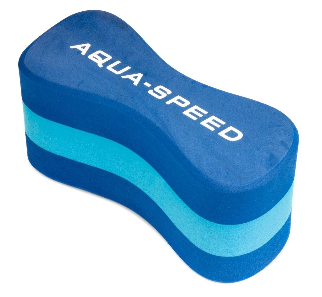 Колобашка для плавання Aqua Speed JUNIOR 3 LAYESR PULLBUOY 6778 синій, блакитний Уні 20x8x10cм — фото 1