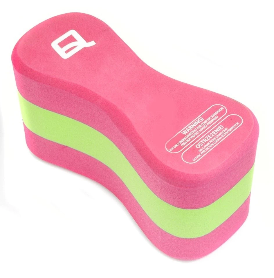 Колобашка для плавання Aqua Speed JUNIOR 3 LAYESR PULLBUOY 6779 рожевий, зелений Уні 20x8x10cм — фото 3