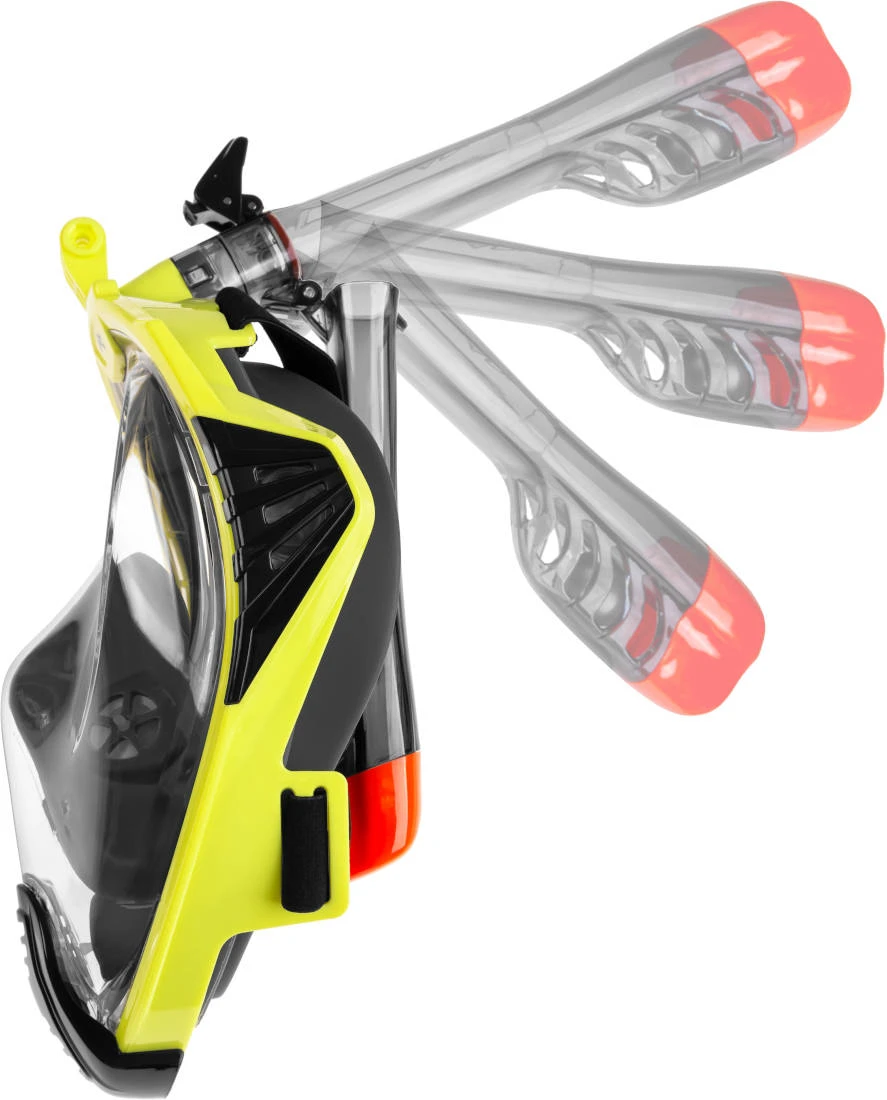 Повнолицьова маска Aqua Speed DRIFT 9942 чорний, жовтий Уні L/XL — фото 6