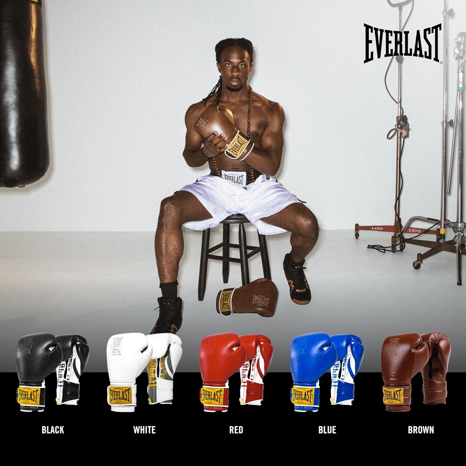Боксерські рукавиці Everlast 1910 Classic Training Glove (P00002501) — фото 7