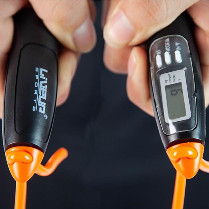 LiveUp PVC Jump Rope - Скакалка С Электронным Счетчиком — фото 8