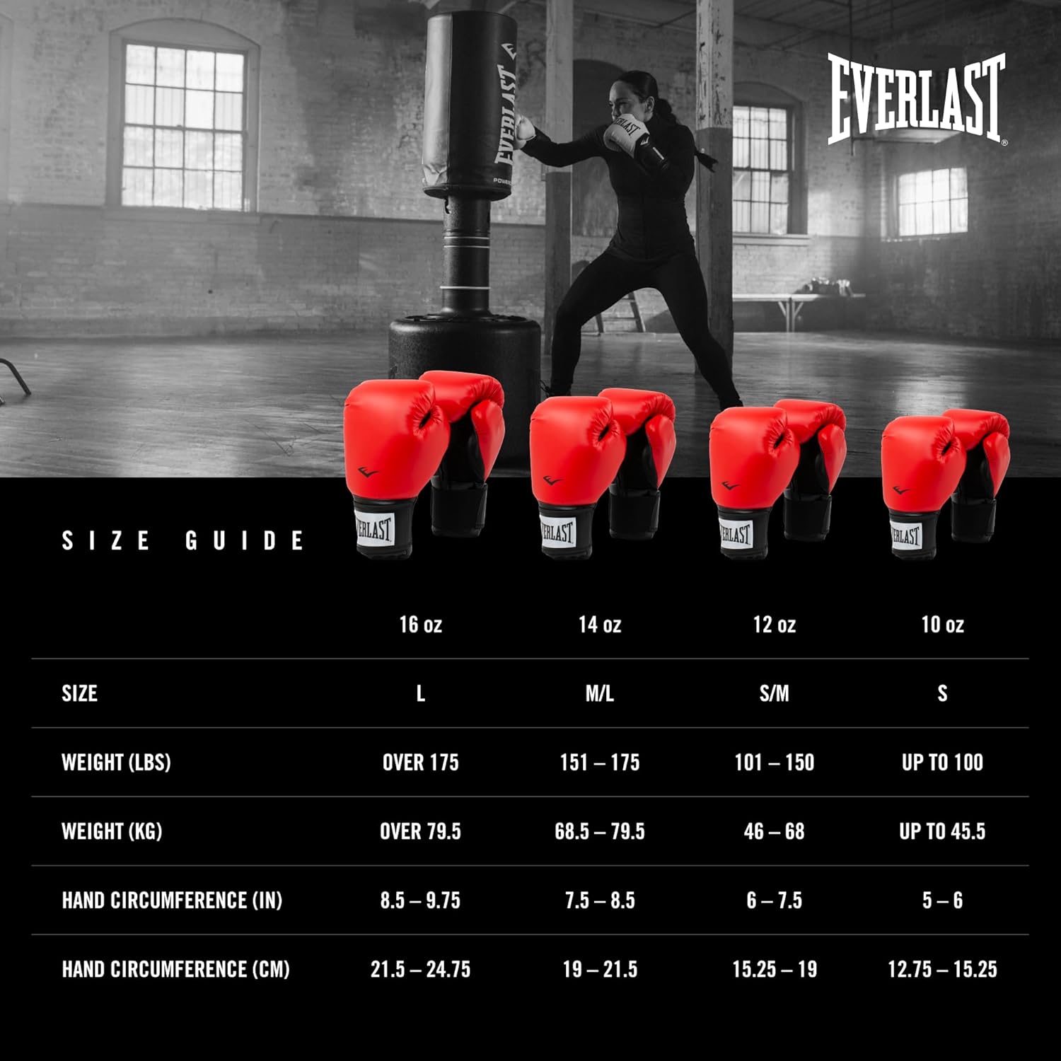 Боксерські рукавиці Everlast Prostyle 2 Boxing Glove (P00003084) — фото 8
