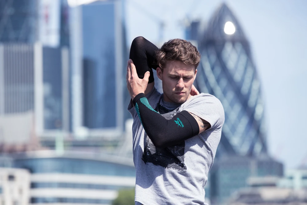 Нарукавники Reebok Knitted Compression Arm Sleeve (RRSL-15033) — фото 16