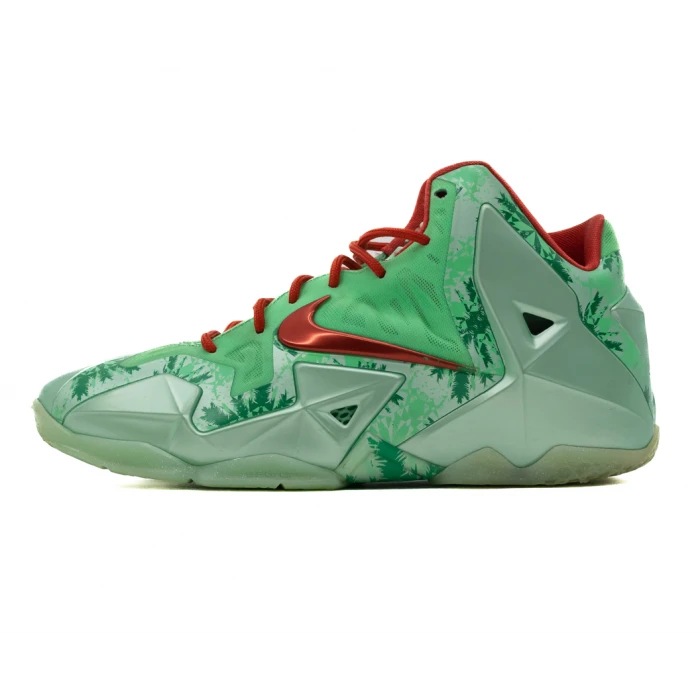 Баскетбольні кросівки жіноче Nike Lebron 11 Christmas (Gs) (621712-301) — фото 1