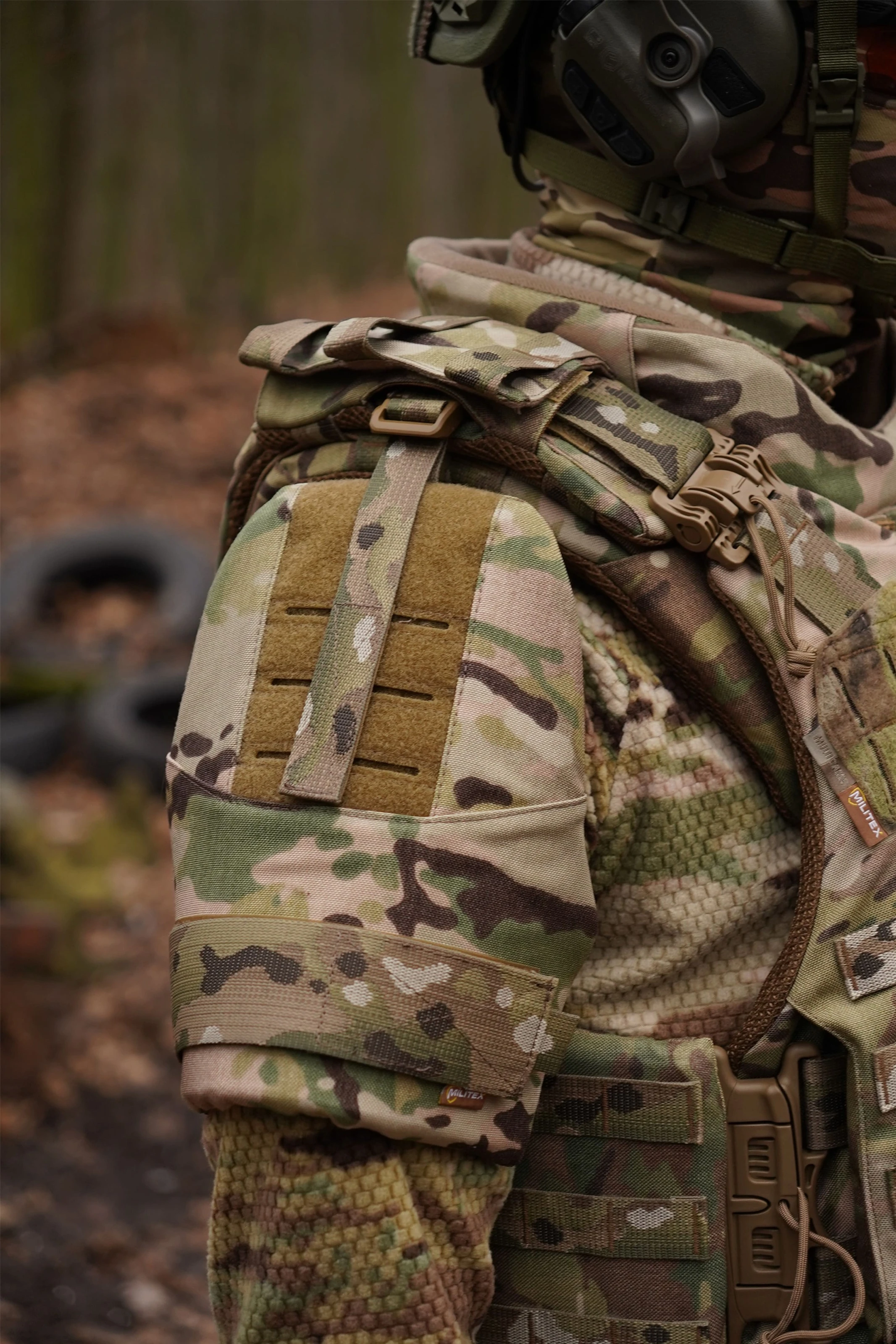Захист плечей з балістичним пакетом 1 клас захисту Militex cordura USA — фото 11