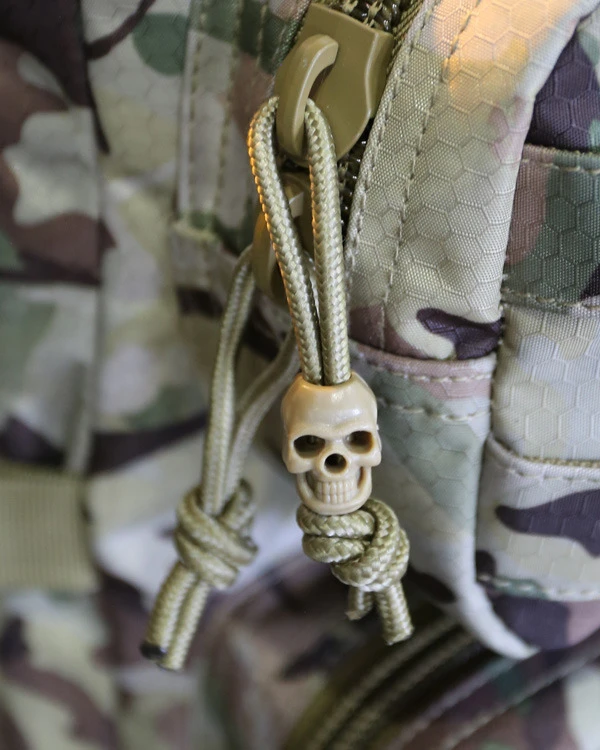 Стопери для шнурка 10шт KOMBAT UK Skull Cord Stoppers — фото 4